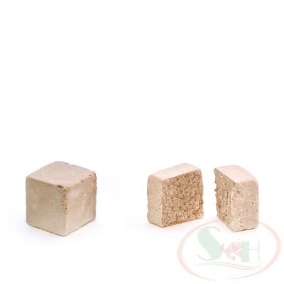 Thức ăn dặm GlasGarten Mineral Woody Cubes sợi gỗ chất xơ tiêu hóa cho cá tép cảnh