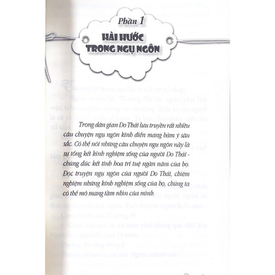Những Mẫu Chuyện Hài Hước Trong Xử Thế Của Người Do Thái (Tái Bản)-Vanlangbooks