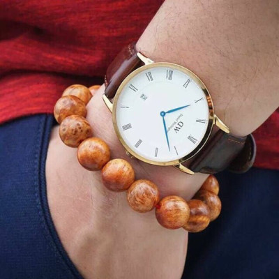 Vòng Tay Gỗ Nu Huyết Long (BH642) Trừ tà ma, giảm tai ương - đem lại tài lộc, sức khỏe, bình an - Bracelet of HAHANCO