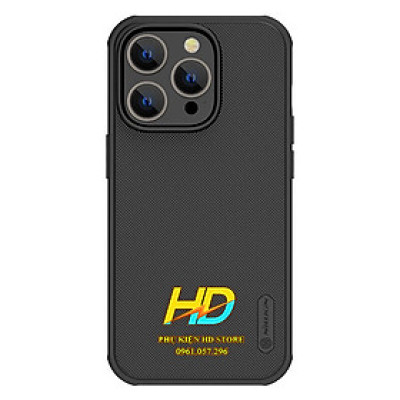 Ốp Lưng Dạng Sần Chống Sốc Dành Cho iPhone 14/ 14 Pro/ 14 Plus (14 Max) / 14 Pro Max Chính Hãng Nillkin SUPER FROSTED SHIELD PRO - Hàng Chính Hãng