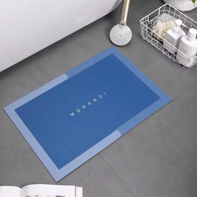 Thảm lau chân thấm hút chống trượt, thảm chùi chân silicon hút nước cửa nhà tắm, thảm lót nhà bếp
