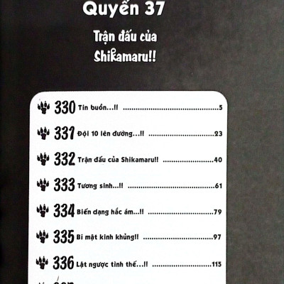Naruto - Tập 37: Trận Đấu Của Shikamaru!! (Tái Bản 2022)