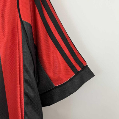 Áo Bóng Đá Retro AC Milan 1998 - Sân Nhà bản cao cấp vải Cotton Polyester
