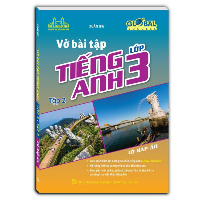 Sách - Global Success - Vở Bài Tập Tiếng Anh Lớp 3 - Có Đáp Án - Combo 2 Tập - Minh Thắng