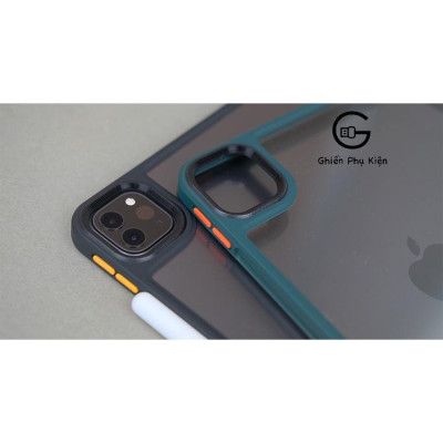 Ốp Lưng Likgus Trong Suốt Viền Màu Dành Cho iPad 10.9/11inch - Hàng Chính Hãng