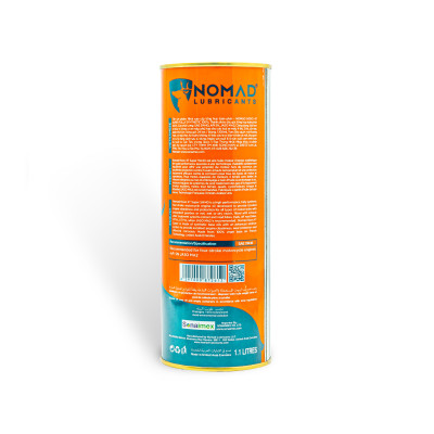 Nhớt Xe Máy Tổng Hợp Toàn Phần NOMAD Lon 1.1L 5W40-SN-MA2 TẶNG Bàn Chải Chà Sên 3D Loại Tốt Cho Xe Côn Tay Exciter/Winner/Moto PKL Nhập Khẩu Chính Hãng