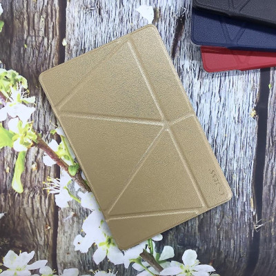 Bao da cho Samsung Galaxy Tab S9 Plus hiệu Onjess lưng silicon gấp tam giác tắt mở màn tự động cao cấp - Hàng nhập khẩu