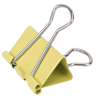 Kẹp Bướm Màu Deli 32mm 8553 