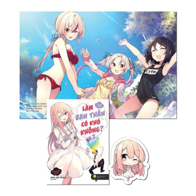 Sách - Làm Bạn Thân Có Khó Không - Tập 2 -  Yasushi Date - AZ Việt Nam