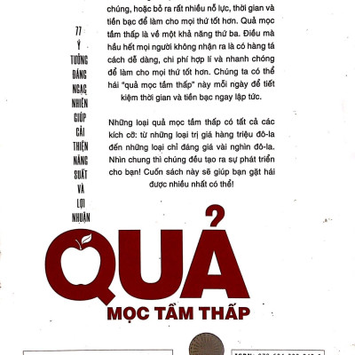 Quả Mọc Tầm Thấp - 77 Ý Tưởng Đáng Ngạc Nhiên Giúp Cải Thiện Năng Suất Và Lợi Nhuận