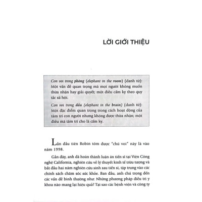 Sách - Trong Đầu Có Giấu Con Voi - The Elephant In The Brain