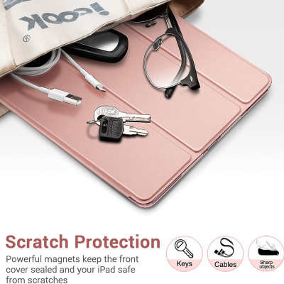 Bao da dành cho iPad Gen 9 10.2 inch 2021 ESR Rebound Slim Smart Case - Hàng Nhập Khẩu