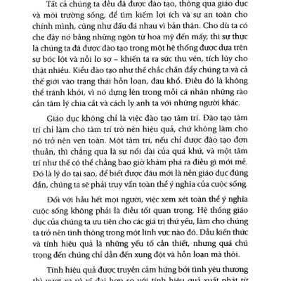 Giáo Dục Và Ý Nghĩa Cuộc Sống - FN