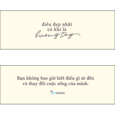 Sách Điều Đẹp Nhất Có Khi Là Buông Tay (AZ)