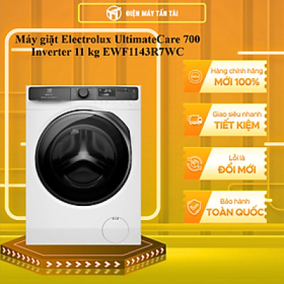 Máy giặt Electrolux UltimateCare 700 Inverter 11 kg EWF1143R7WC - HÀNG CHÍNH HÃNG - CHỈ GIAO HCM