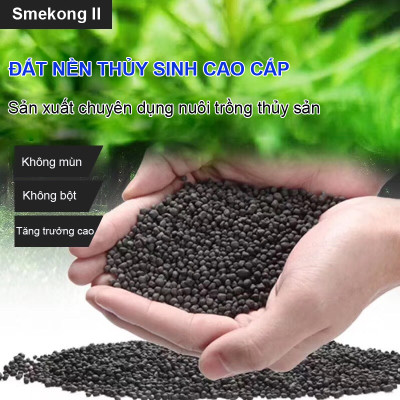 Phân nền thủy sinh SMEKONG II 2KG + Xốp Lọc Bể Cá 90x30cm vật liệu lọc nước hồ cá siêu sạch