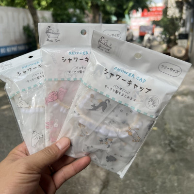 Mũ tắm 03 họa tiết Free size Seiwa Pro Ø300mm - Hàng Nội Địa Nhật Bản