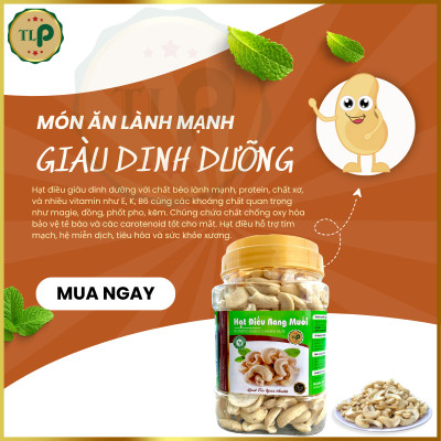 HẠT ĐIỀU RANG MUỐI VỠ TÂN LỘC PHÁT