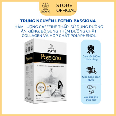 [GIẢM 54K] Combo Cà Phê Hòa Tan Trọn Vị 609K - Trung Nguyên E-Coffee