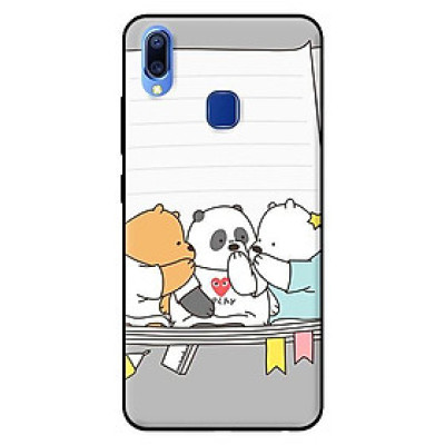 Ốp in cho Vivo Y95 3 Chú Gấu 3 - Hàng chính hãng
