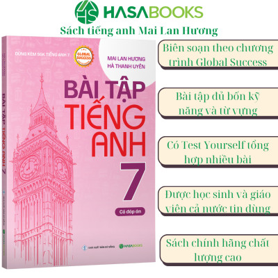 Combo Học Giỏi Tiếng Anh 7 Global Success (Có Đáp Án) - Mai Lan Hương