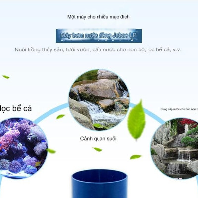 Máy bơm nước hồ cá Koi Jebao LP45000 500W 45000L/Hr cao cấp