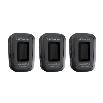 Micro thu âm không dây Saramonic Blink 500 Pro B2 (TX+TX+RX) - Hàng Chính Hãng