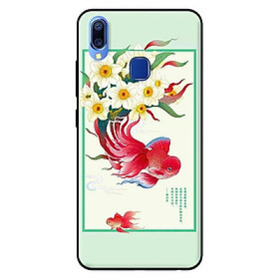 Ốp in cho Vivo Y91 Cá Ba Đuôi Đỏ - Hàng chính hãng