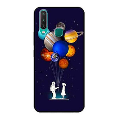 Ốp Lưng in cho Vivo Y12 Mẫu Du Hành 3 - Hàng Chính Hãng