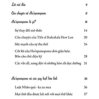 Ho’oponopono - Phục Hồi Tự Nhiên, Chữa Lành Cuộc Sống, Hoàn Thiện Cuộc Đời