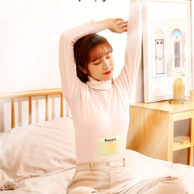 Miếng Dán Đau Bụng Kinh Hamart Dán Chườm Ấm Bụng Giữ Nhiệt Cơ Thể 3 Vị Thảo Dược Thiên Nhiên