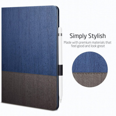 Bao Da Dành Cho iPad Pro 12.9 inch M1 2021/ Pro 12.9 inch M2 2022 ESR Urban Premium Case with Pencil Holder- Hàng Chính Hãng