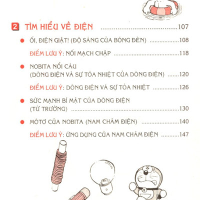 Doraemon Học Tập: Điện Năng - Âm Thanh - Ánh Sáng (Tái Bản 2021)