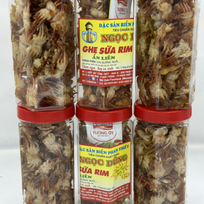 Đặc sản Phan Thiết - Ghẹ Sữa Rim Hộp (Gói) 200 Gram Đã Chế Biến Ăn Liền Ngon Ơi Là Ngon. Hạn Sử Dụng 12 Tháng Kể Từ Ngày Đặt Hàng - OCOP 4 Sao