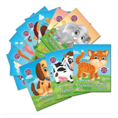 Sách - Những Câu Chuyện Về Thế Giới Loài Vật Tớ Là Một Chú Sư Tử - Song Ngữ - Tân Việt Books