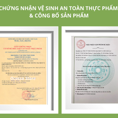 Đầu cuống hạt điều rang mộc O