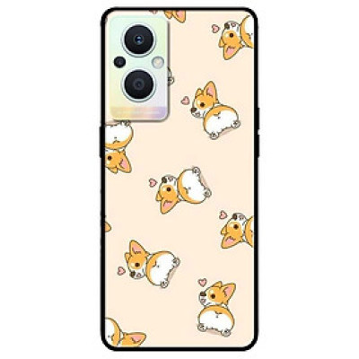 Ốp lưng dành cho Oppo A16K - Oppo A36 / A76 - Oppo Reno 7z 5G - Cún Corgy Làm Kiểu