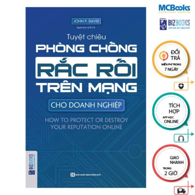 Sách - Tuyệt Chiêu Phòng Chống Rắc Rối Trên Mạng Dành Cho Doanh Nghiệp - MCBooks