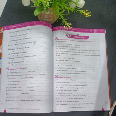 Sách - Big 4 Bộ Đề Tự Kiểm Tra 4 Kỹ Năng Nghe Nói Đọc Viết Cơ Bản và Nâng Cao Tiếng Anh Lớp 6 Tập 1 Global ( mg)