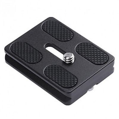 Đế kim loại gắn chân máy ảnh tripod quick plate PU-50 - Hàng nhập khẩu