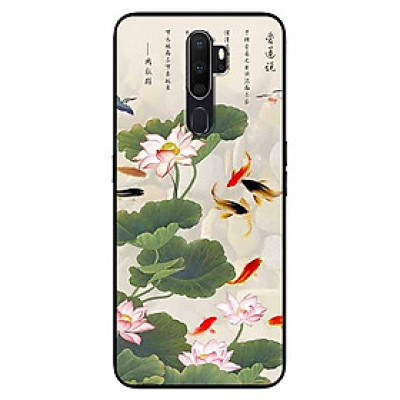 Ốp lưng in cho Oppo A5 - 2020 / A9 - 2020 Tranh Cá Koi