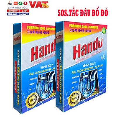 Bộ 2 gói bột thông cống 100g xuất khẩu Hando