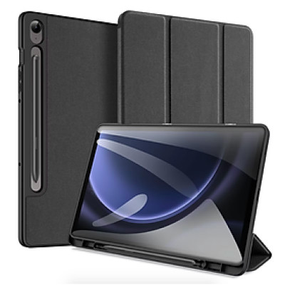 Bao da Dux Ducis Domo dành cho Samsung Galaxy Tab S10 Ultra , Tab S10 Fe Plus , Tab S10 Fe , Tab S10 Plus  có khay đựng bút - Hàng chính hãng