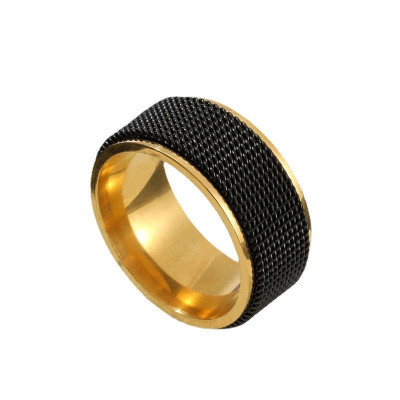 Nhẫn Nam Nữ Cao Cấp Titan Đính Đá Lấp Lánh Thời Trang Thép Không Gỉ trangsucpt - Nhẫn Dring PTNNA29