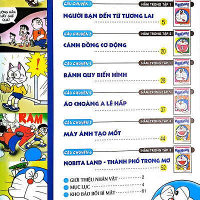 Doraemon - Tuyển Tập Tranh Truyện Màu Kĩ Thuật Số - Tập 1 (Tái Bản 2023)