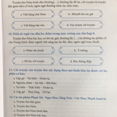 Sách - Ngữ văn 11 đề ôn luyện và kiểm tra dùng ngữ liệu ngoài SGK