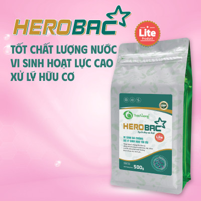 HEROBAC LITE - Vi sinh viên xử lý sinh học tối ưu (viên 1g)