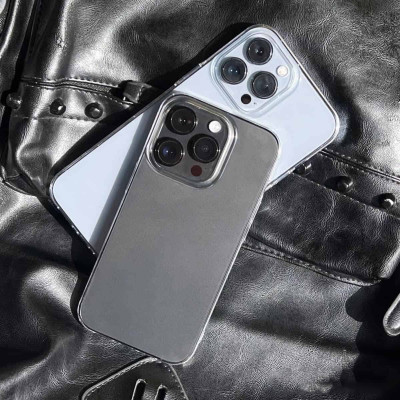 Ốp lưng siêu mỏng 0.3mm chống ố cho iPhone 16 Pro Max / 16 Pro / 16 Plus / 16 hiệu HOTCASE Memumi Crystal thiết kế ôm sát máy, chống sốc , chống trầy xước - Hàng nhập khẩu 