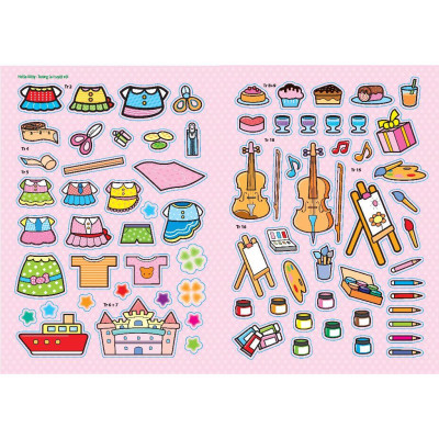 Sách - Bóc Dán Nhanh Tay - Hello Kitty - Tương Lai Tuyệt Vời - Minh Thắng