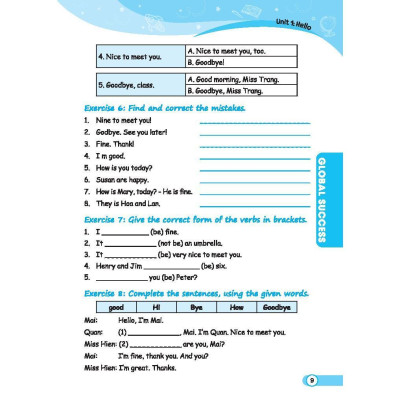 Sách - Global Success - Bộ Đề Kiểm Tra Tiếng Anh Lớp 3 - Có Đáp Án - Tập 1 - Minh Thắng